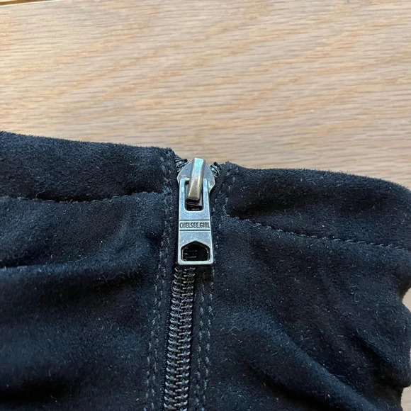 Chelsee girl black heeled booties size 7 - Picture 4 of 9